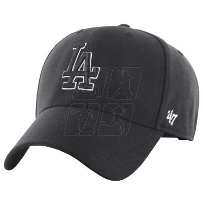 3. Czapka z daszkiem 47 Brand MLB Los Angeles Dodgers Cap B-MVPSP12WBP-BKD