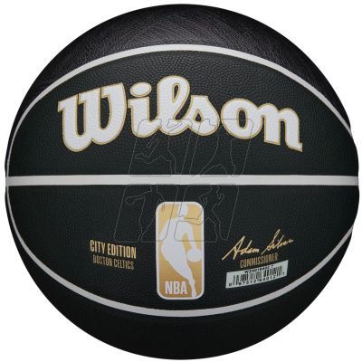 Piłka do koszykówki Wilson NBA Team City Collector Boston Celtics Ball WZ4016402ID