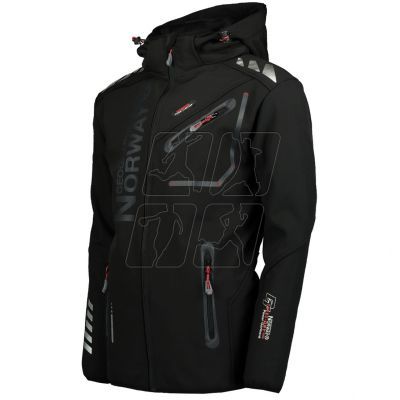 2. Kurtka softshellowa Geographical Norway Royaute Assor B Men 068 M WW1975H/GN/Black / Black