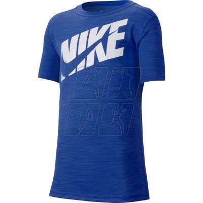 Koszulka Nike Hbr+ Perf Top Ss Jr CJ7736 480