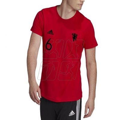 2. Koszulka adidas Manchester United Mufc Gfx T 6 M HS4908