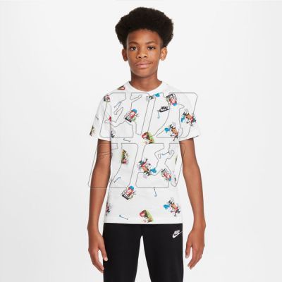 4. Koszulka Nike Sportswear Tee Aop Jr DQ3856 100