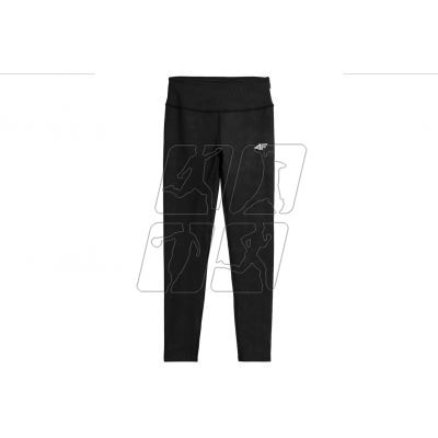 Spodnie 4F W H4Z21-SPDF018 czarny