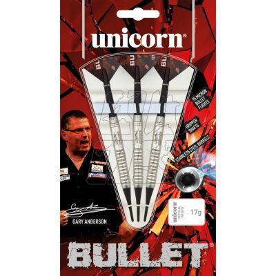 3. Rzutki soft tip Unicorn Bullet Stainless Steel - Gary Anderson 17g:23522|19g:23523