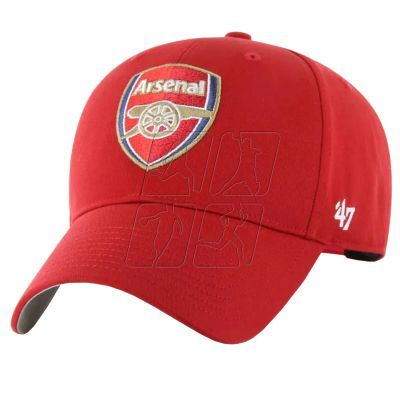 3. Czapka z daszkiem 47 Brand Arsenal FC MVP Cap M EPL-RAC30CTP-RD