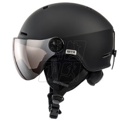 3. Kask narciarski Meteor Falven czarny 24968-24970