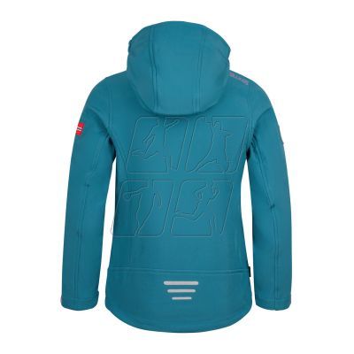 2. Kurtka softshell Trollkids Girls Trollfjord Jacket Jr 175-334