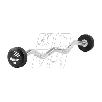 2. Sztanga tiguar barbell łamany TI-WLBPU010