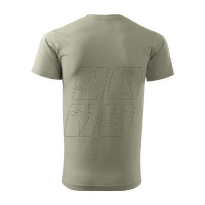 2. Koszulka Malfini Basic M MLI-12928 jasny khaki