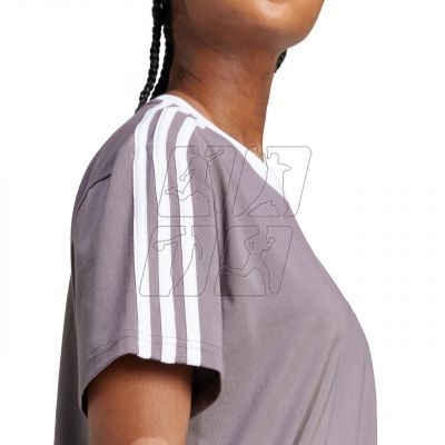 5. Koszulka adidas Essentials 3-Stripes Tee W IS1564