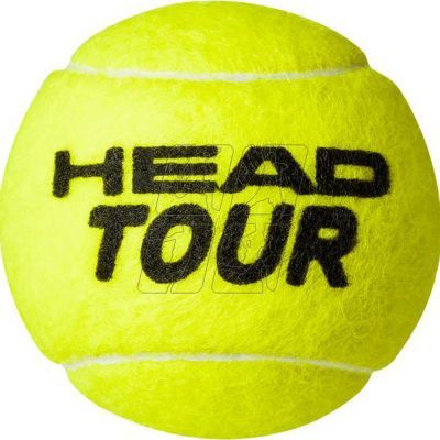 3. Piłki do tenisa ziemnego Head Tour 4szt 570704