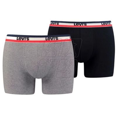 3. Bokserki Levi's Boxer 2 Pairs Briefs M 37149-0202