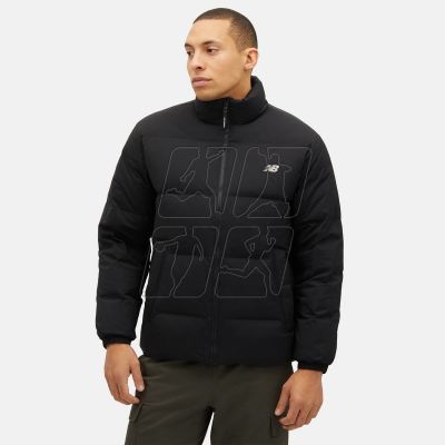 Kurtka puchowa New Balance Down Jacket M MJ34324BK