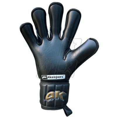 6. Rękawice bramkarskie 4keepers Champ Gold Black VI RF2 M S906441