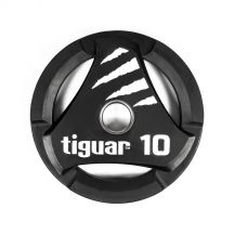 Talerz olimpijski tiguar PU 10 kg TI-WTPU01000