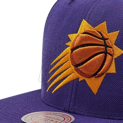 5. Czapka Mitchell &amp; Ness NBA Phoenix Suns Team Ground 2.0 Snapback Suns HHSS3256-PSUYYPPPPURP