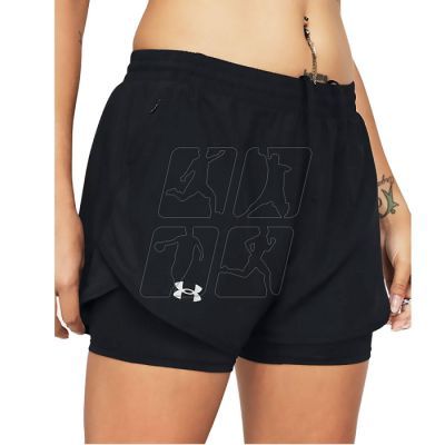 3. Spodenki Under Armour Fly By 2in1 Short W 1382440-001