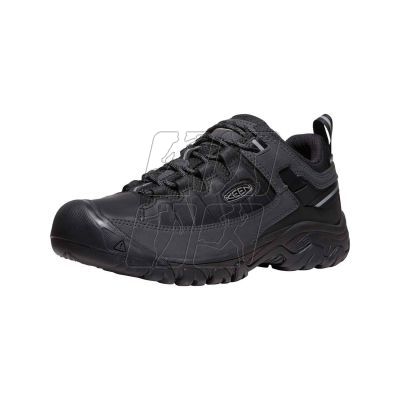 3. Buty trekkingowe męskie KEEN TARGHEE III WP TRIPLE BLACK skórzana membrana (KE-1028128)