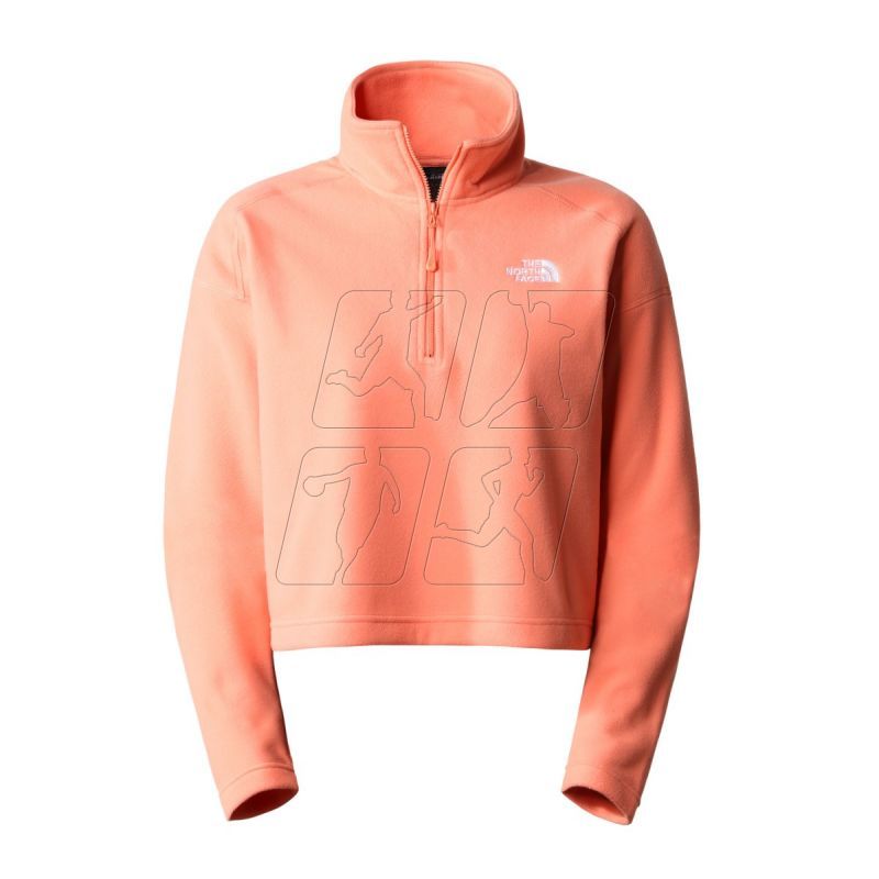 Bluza The North Face 100 GLACIER CROPPED ¼ ZIP W NF0A7SS93X61