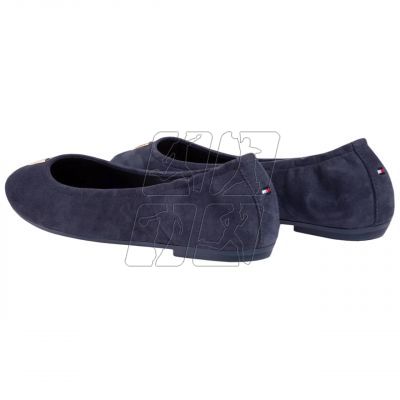 6. Buty Tommy Hilfiger TH Hardware Balerina W FW0FW04768