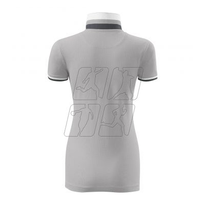 3. Koszulka polo Malfini Collar Up W MLI-257A4 silver gray