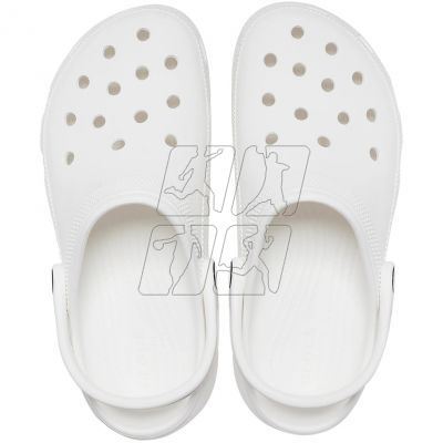 6. Klapki Crocs Classic Platform Clog W 206750-100