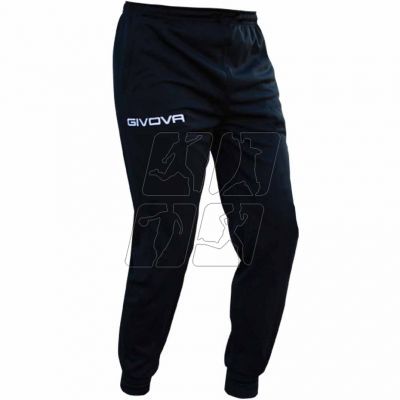 Spodnie piłkarskie Givova One czarne P019 0010