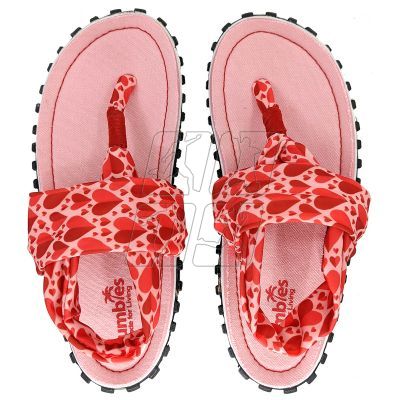 5. Japonki Gumbies Slingback W G-SB-WN-LVHR