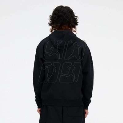 2. Bluza New Balance z kapturem Ssifted Graphic Hoodie M MT41571BK