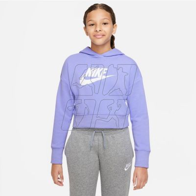 Bluza Nike Sportswear Club Girls Jr DC7210-569