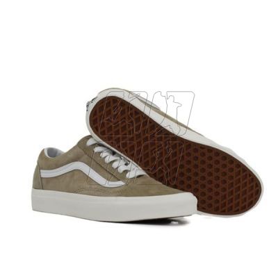 3. Sneakersy Vans UA OLD SKOOL damskie/męskie streetwearowe buty sportowe zielone (VN0A5JMI8DT1)