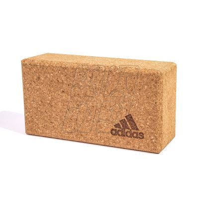 6. Kostka do jogi adidas ADYG-20100CORK