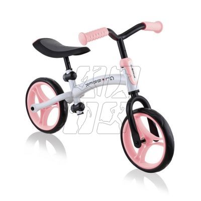 2. Rowerek biegowy Globber GO Bike DUO 614-210 Pastel Pink