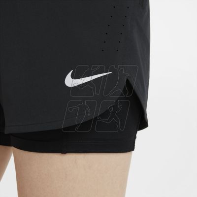 3. Spodenki biegowe Nike Eclipse Women's 2-In-1 Running Shorts L W CZ9570-010