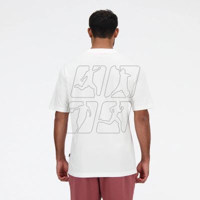 2. Koszulka New Balance S/S Brand T-Sh M MT41524WT