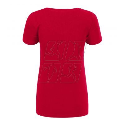 3. Koszulka Malfini Action V-neck W MLI-70171 formula red