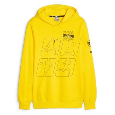 2. Bluza Puma Borussia Dortmund FtbCore Graphic Hoody M 771860 01