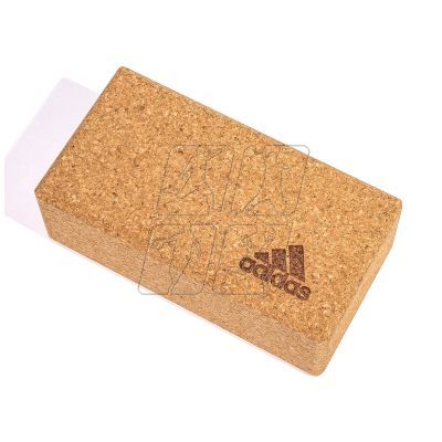 7. Kostka do jogi adidas ADYG-20100CORK