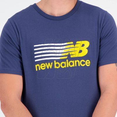 9. Koszulka New Balance Top Nb Sport Core Plus Graphic NNY M MT23904NNY