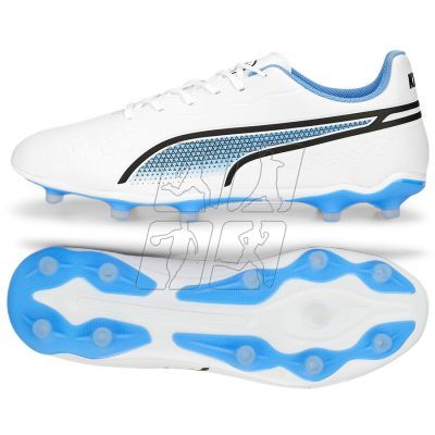 6. Buty piłkarskie Puma King Match FG/AG M 107257 01