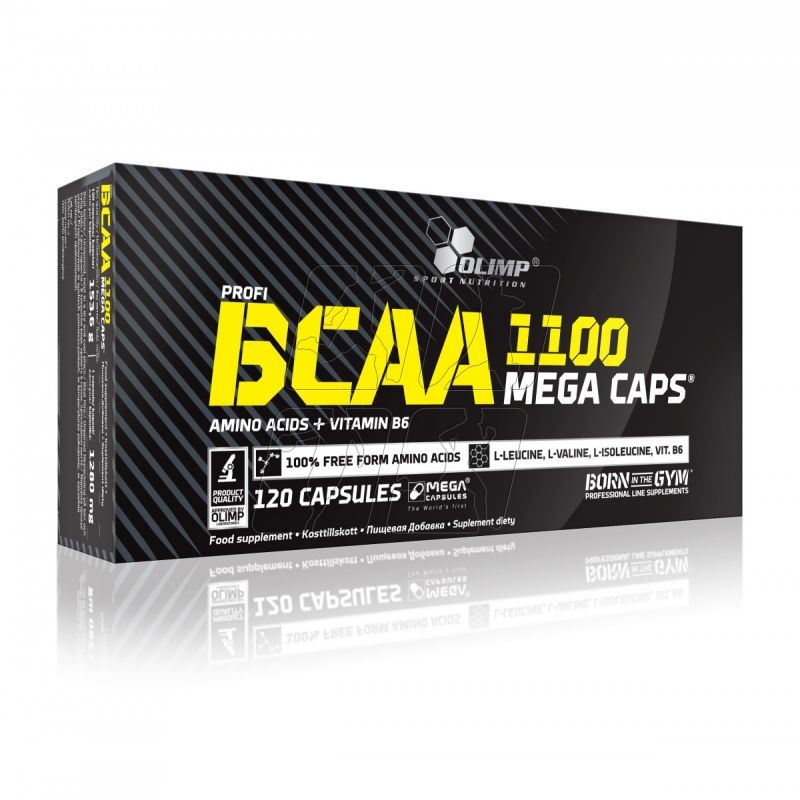 BCAA MegaCaps OLIMP 120 kapsułek