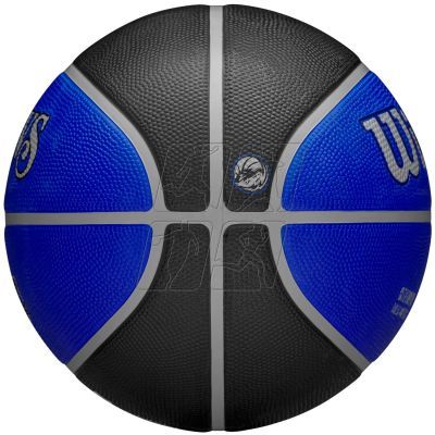 4. Piłka do koszykówki Wilson NBA Team City Edition Dallas Mavericks WZ4024207XB 