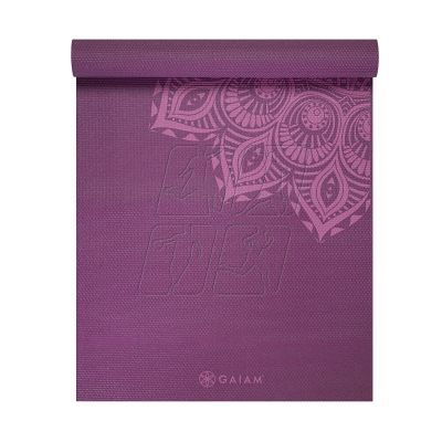 4. Mata do jogi Purple Mandala 6mm GAIAM 62202