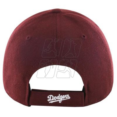 4. Czapka z daszkiem 47 Brand Los Angeles Dodgers Cap B-MVP12WBV-KMA