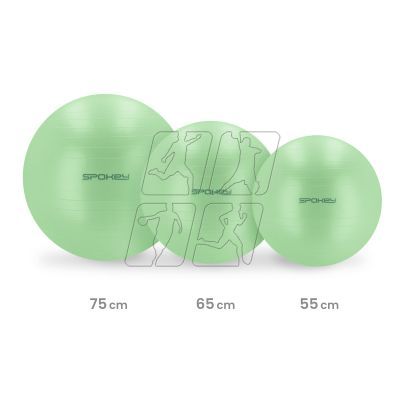 9. Piłka gimnastyczna Spokey Fitball 55cm SPK-943624