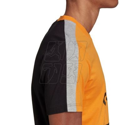 5. Koszulka adidas Essentials Colorblock Single Jersey Tee M HE4328