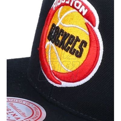 5. Czapka z daszkiem Mitchell & Ness NBA Houston Rockets Top Spot Snapback Hwc Rockets HHSS2976-HROYYPPPBLCK