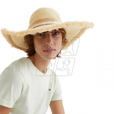 3. Kapelusz Tommy Hilfiger H Summer Straw Hat W AW0AW11803