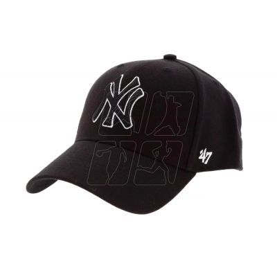 3. Czapka z daszkiem 47 Brand New York Yankees MVP Cap B-MVPSP17WBP-BKC