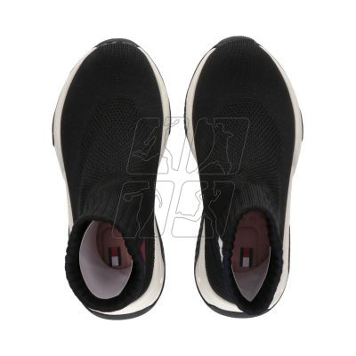 5. Buty Tommy Hilfiger Sock Sneaker Black W T3A9-33007-0702999-999